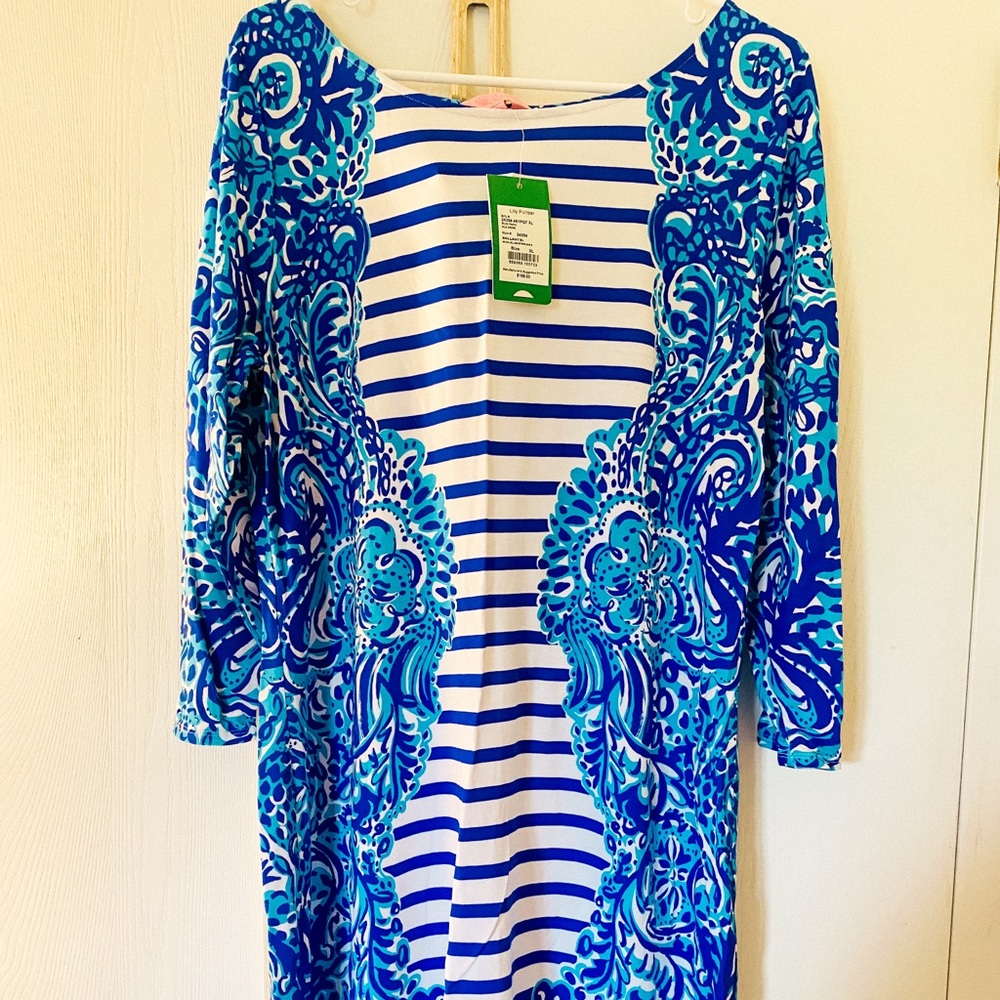 NWT Lilly Pulitzer Dress: Moon Jellies Stripe